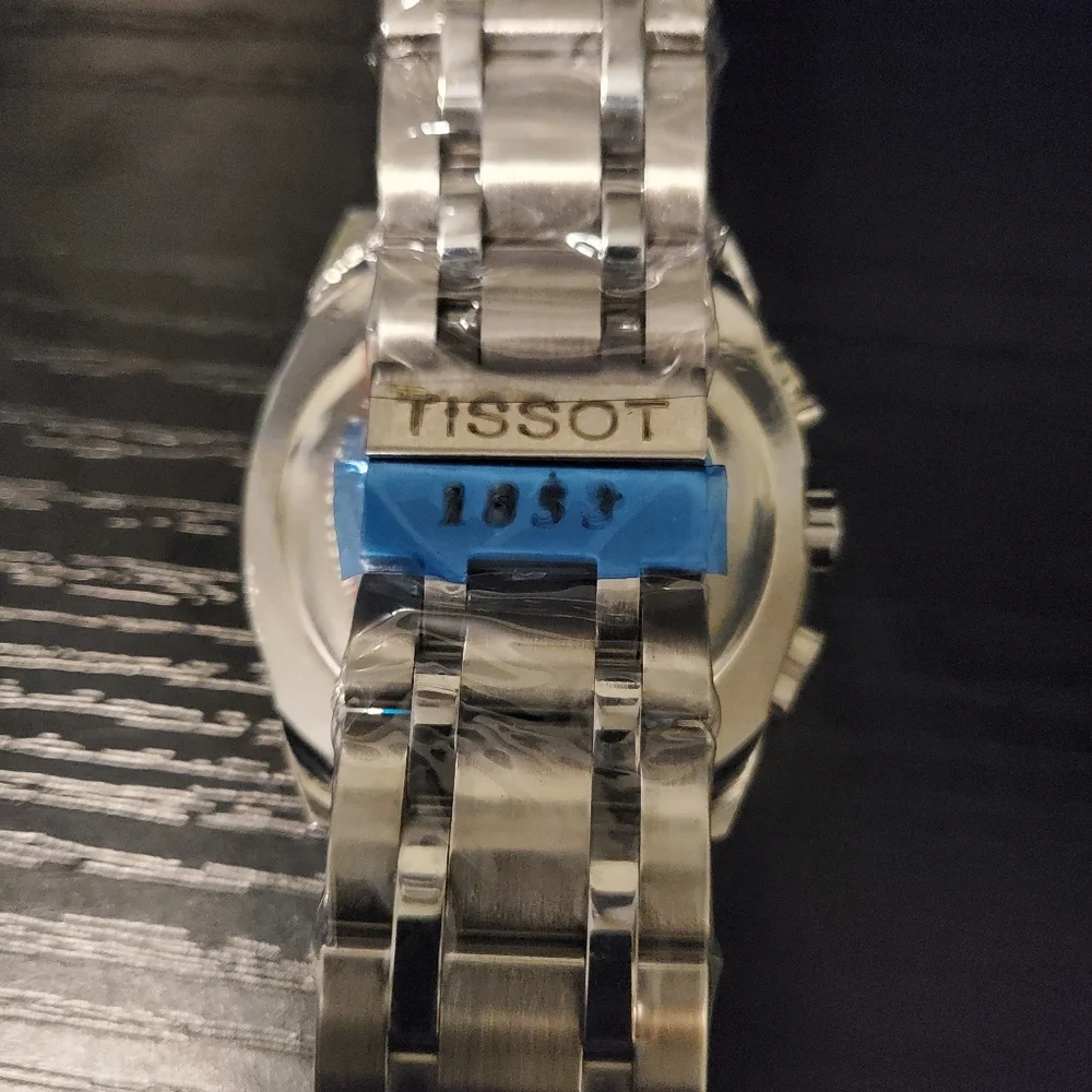 🔥NEW - Tissot Couturier Tachymeter Chronograph Quartz Men's Watch - Picture 4 of 4